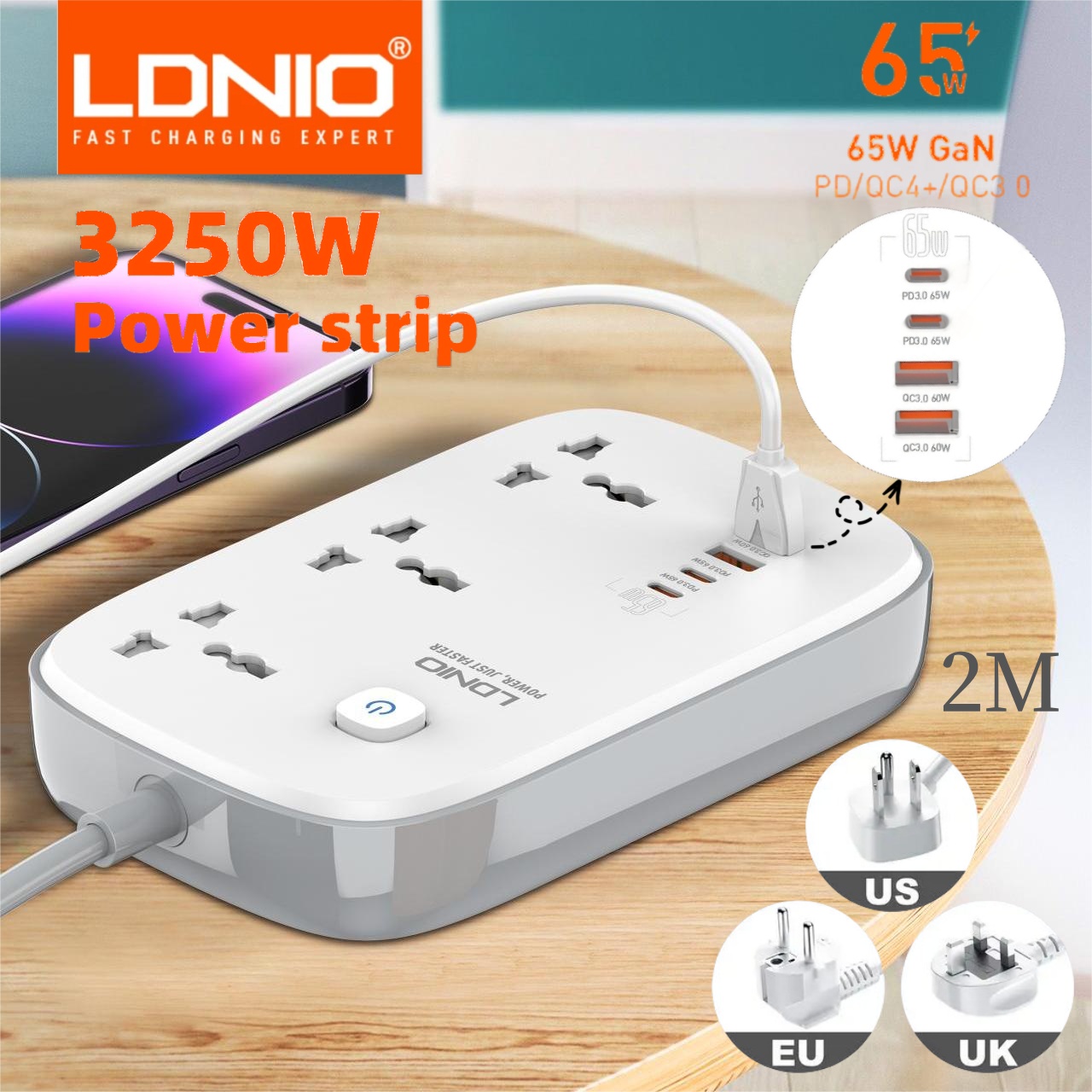 Phone Cases Uk - Sat NIO-Multiprise universelle avec chargeur USB