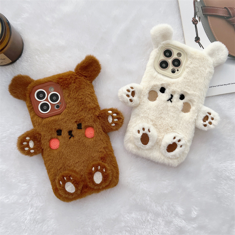 Phone Cases Iphone 11 - Coque de téléphone antichoc en peluche