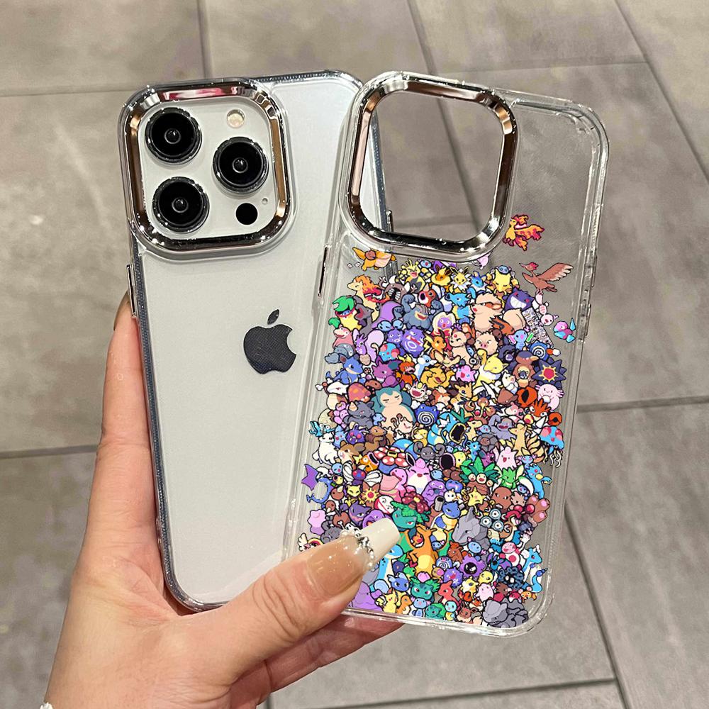Phone Cases Xr Cute - Coque de téléphone transparente Y2K motif