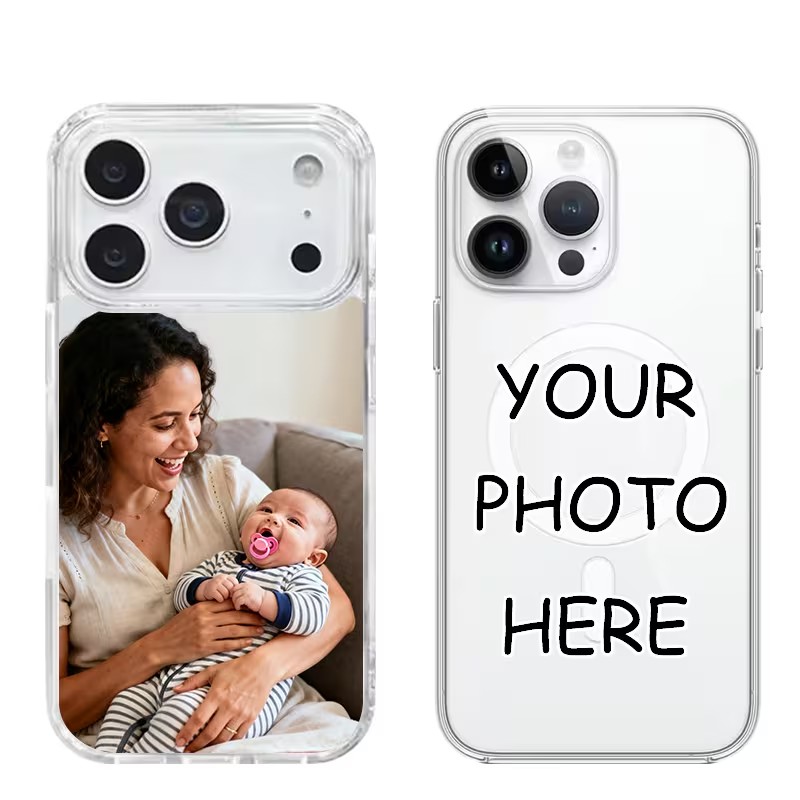Phone Cases Diy - Coque Magnétique Transparente en Acrylique pour