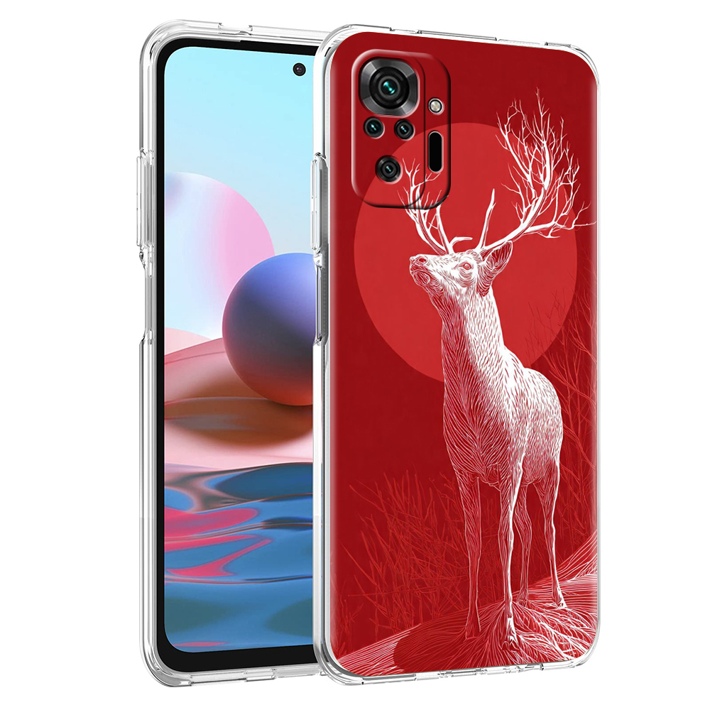 Phone Cases Red Deer - Coque de téléphone transparente pour Redmi