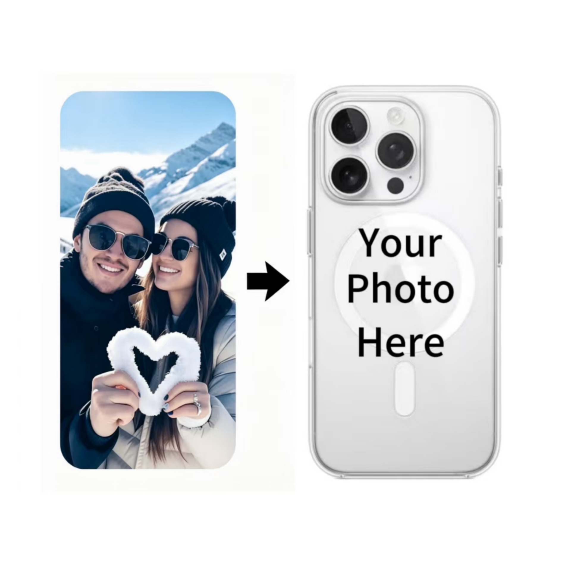 Phone Cases Diy - Coque magnétique pour iPhone 13 11