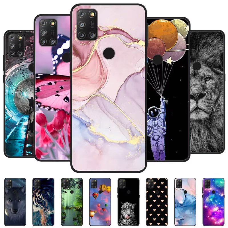 Phone Cases Uk - Pour Alcatel 3X 2020 étui marbre