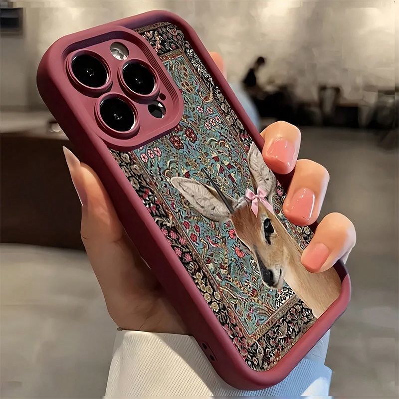 Coque de téléphone en silicone - Phone Cases Red Deer avis et prix
