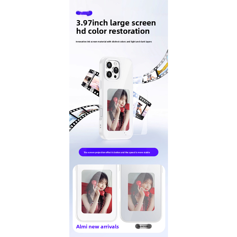 Coque de téléphone NFC à écran - Phone Cases Diy avis et prix