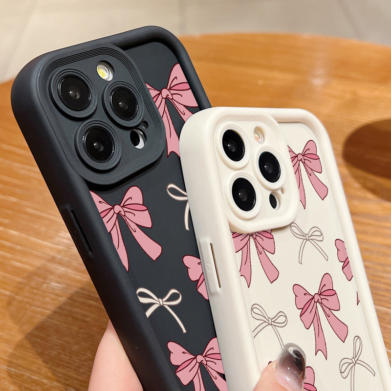 Coque avec nœud rose mignon po - Phone Cases Iphone 11 avis et prix