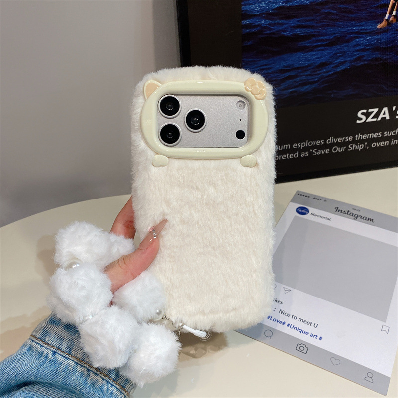 Étui de téléphone en peluche d - Phone Cases For Iphone 11 avis et prix