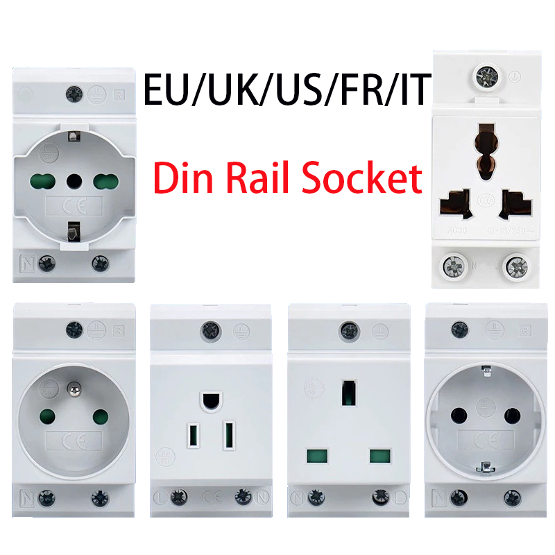 Prise modulaire sur Rail Din S - Phone Cases Uk avis et prix