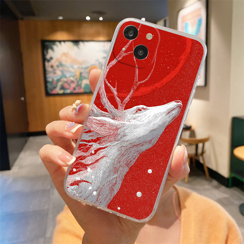 Coque de téléphone transparent - Phone Cases Red Deer avis et prix
