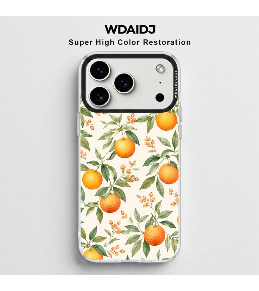 Coque de téléphone transparent - Phone Cases Orange avis et prix