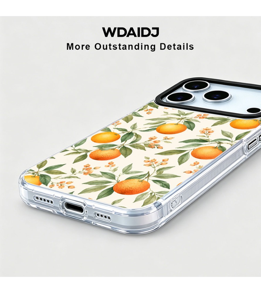Coque de téléphone transparent - Phone Cases Orange avis et prix