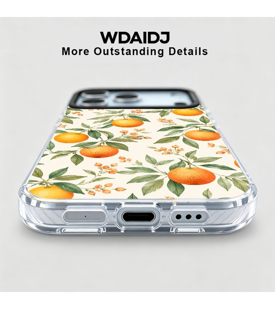 Coque de téléphone transparent - Phone Cases Orange avis et prix