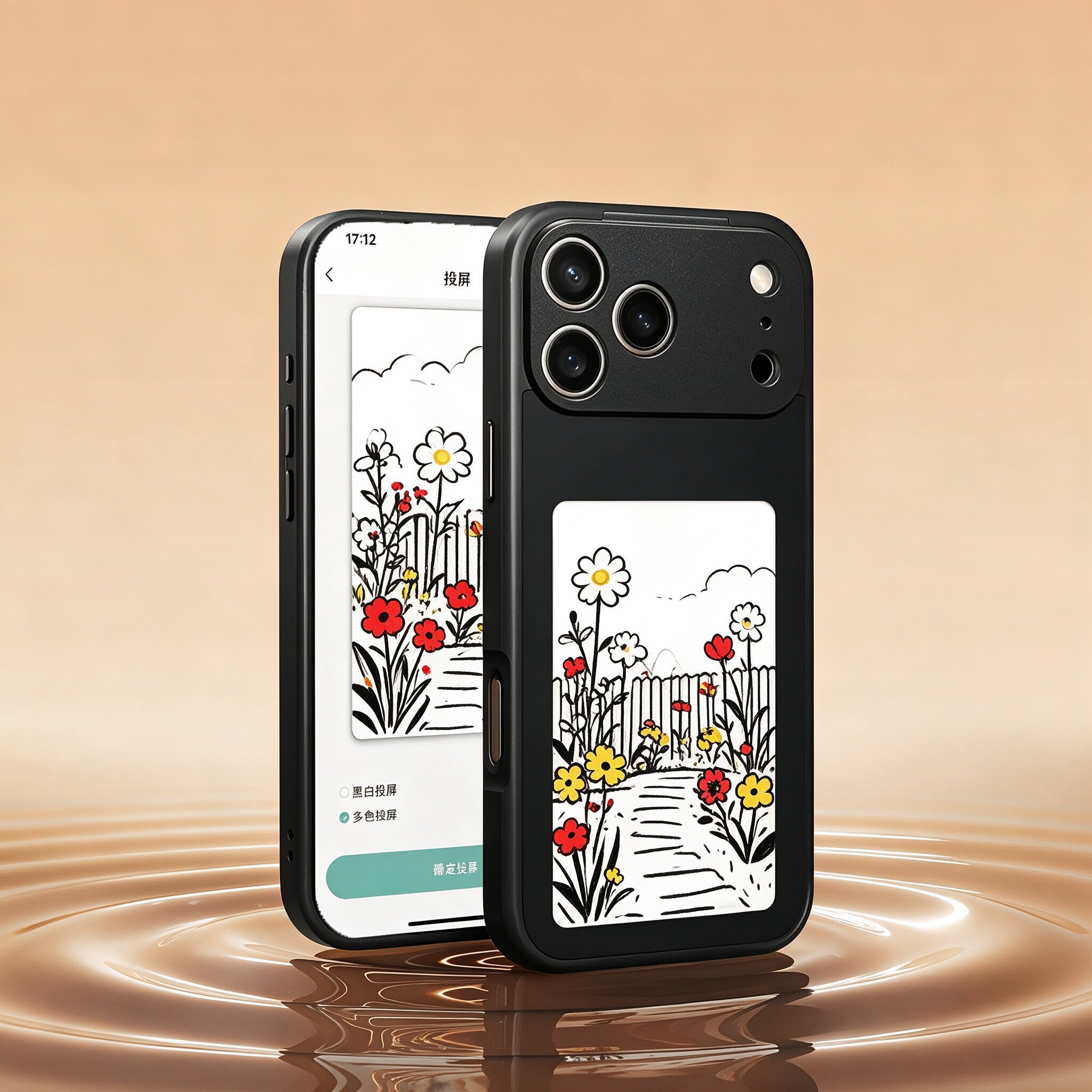 Coque de téléphone E-ink avec  - Phone Cases Diy avis et prix