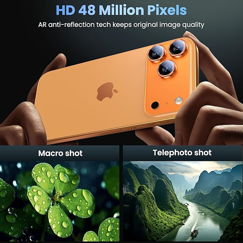 Protecteur d'objectif d'appare - Phone Cases Orange avis et prix